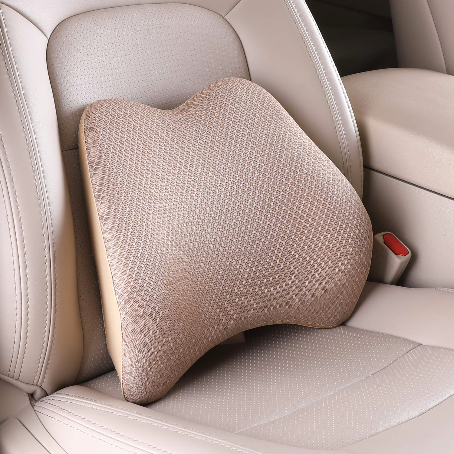 Lumbar Support Pillow Multi Use Chair Cushion for Driving Car Seat Cars